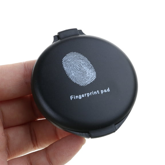 Fingerprint Ink Pad Thumbprint Ink Pad Fingerprint Pad Stamp Ink Pad Stamp Fingerprint for Identification Security