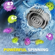 Bell + Howell Scrubtastic Pro Electric Spin Scrubber, Electric Shower Scrubber, Rechargeable, Multipurpose Extendable Tile Cleaner, Floor & Grout Bathtub Power Scrubber with 3 Rotating Brush Heads