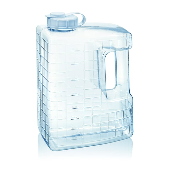 Arrow, Beverage Storage, 1 Gallon Clear View Refrigerator Bottle, 1 gal, useful for everyday beverage storage.