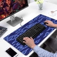 thumbnail image 2 of Purple Cloud Waves&nbsp;mouse Padswaterproof,rubber+multispandexno Slip MousepadsDesk Pad for Office Home Game 31.5x15.7inches, 2 of 7