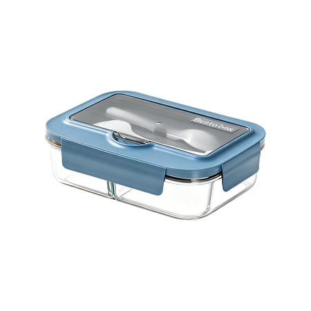 Bento Box Lunch Container with Spoon and Fork Bento Lunch Box And Tableware Set For Office Workers Food Container Suitable For Picnics And Camping