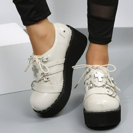 

UTTOASFAY Women S Boots Clearance Women Boots High Heels Platform Shoes Casual Boots Plus Size Girls Shoes Flash Picks