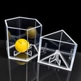 thumbnail image 6 of Clear Baseball Display Case Acrylic Hexagonal Baseballs Holder Stand Baseball Display Protector Easy to Use, 6 of 10