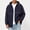 🔥 Dark Blue_New, variant on Solid Color Plus Size Fishing Sunscreen Jacket, Ultra Light Breathable Long Sleeve Anti UV Coat, Thin Casual Outdoor Summer Outwear for Men Purple XL
