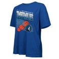 thumbnail image 2 of Women's Majestic Threads  Royal Minnesota Timberwolves Oversized T-Shirt, 2 of 3