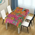 thumbnail image 3 of Yayeee Tablecloths for Rectangular Tables 60 x 120 inch Party Table Cover, Art City, 3 of 6