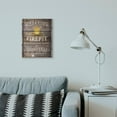 thumbnail image 2 of Stupell Industries Firepit Country Home Textured Word Design Canvas Wall Art by Kimberly Allen, 2 of 6