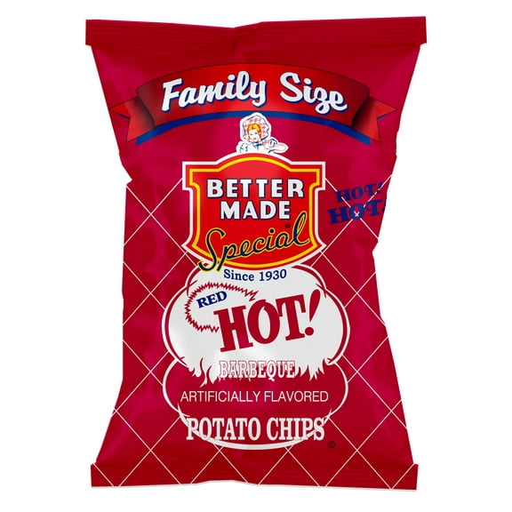 Better Made Family Size Red Hot Chips