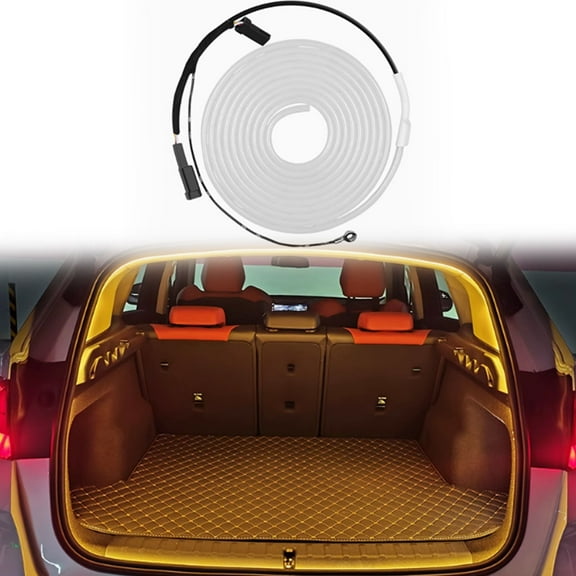 Waterproof Frunk Ambient Led For Honda, Car Interior Decoration Lights Bar For Lighting-Yellow light-for CRV 2017-2020