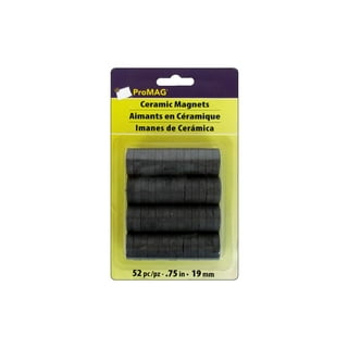 Dowling Magnets Magnetic Dot with Adhesive Backing, 3/4 Inch Diameter, Pack  of 100 