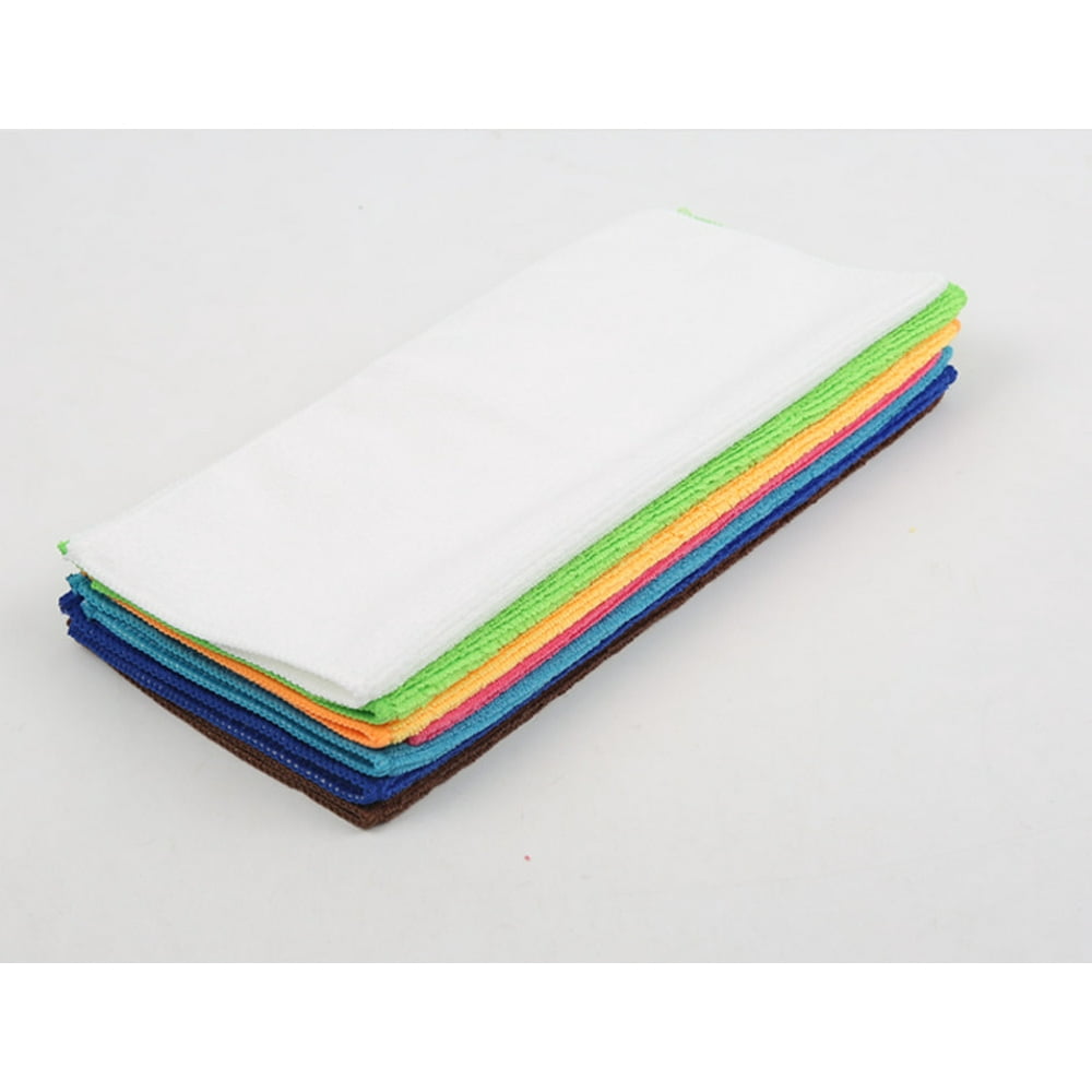 Clean Stainless Steel Microfiber Cloths 24pk, Soft Absorbent Non