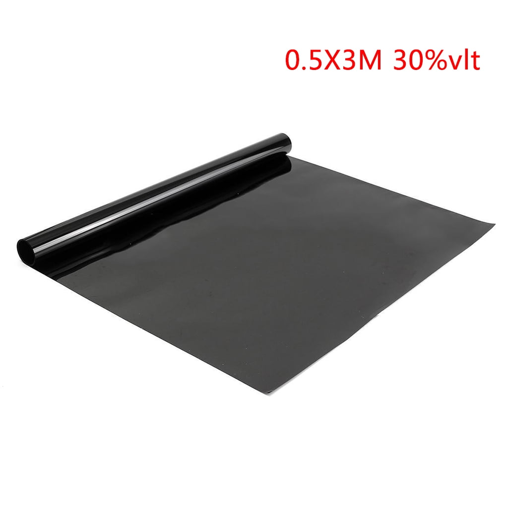 2PLY 0.5x3m 5 15 30 VLT Dark Black Privacy Car Home Glass Window Tint Tinting Film Roll