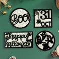 thumbnail image 4 of 4 Pcs Décors Ghost Plateau Debout Décorations de Fête d'Halloween B, 4 of 6