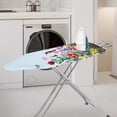 thumbnail image 2 of HELLHERO Easy Installation 15x54 Ironing Board Cover and Pad - Elastic Edge, Applicable Standard Size Iron Board Cover, Stain Resistant, Setup for Effortless Ironing Experience, Flower and Bird, 2 of 5