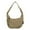 Coffee, variant on Nylon Crescent Crossbody Bags for Women, Medium Slouchy Hobo Crossbody Bag Checkered Purse Luna Bag for Travel