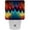 Multi-colored, variant on PhooArto Moon Dancing Girl Silhouette Plug in LED Night Light Auto Sensor Dusk to Dawn Decorative Night for Bedroom, Bathroom, Kitchen, Hallway, Stairs, Baby's Room, Energy Saving