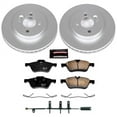 thumbnail image 2 of PowerStop Front Geomet Coated Brake Rotor and Pad Kit Fits: MINI COOPER Select Models CRK5780, 2 of 5