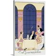 thumbnail image 1 of Great BIG Canvas Georges Barbier Premium Thick-Wrap Canvas entitled The Gourmands, 1920-30, 1 of 2