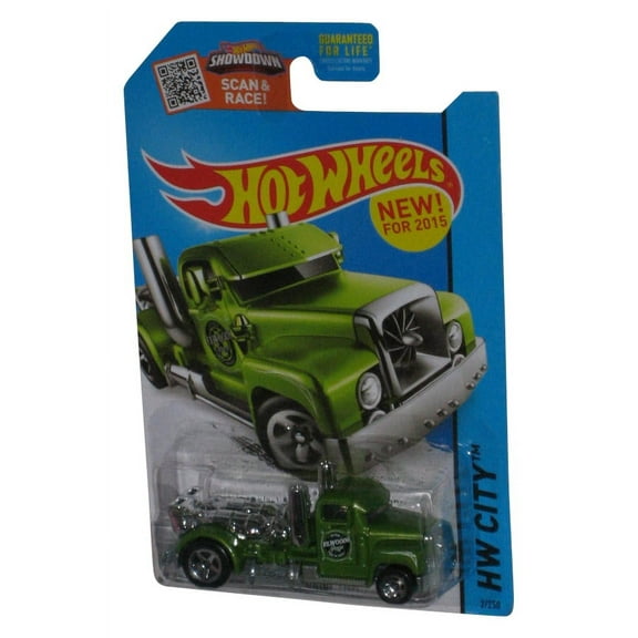Hot Wheels HW City Green Turbine Time (2015) Mattel Die-Cast Toy Car 2/250