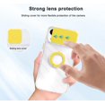 thumbnail image 5 of Compatible with Samsung A73 5G Case Clear Anti-Scratch Samsung Galaxy A73 5G Cases with Ring Shockproof Phone Case with Lens Cover (Yellow), 5 of 14