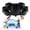 Black, variant on Qiyester Bucket Dolly with Wheels Portable Detailing Rolling Detailing Wash Pail Stand for Auto Detailing, Car Washing, Garden, Garage (Black)