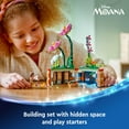 thumbnail image 4 of LEGO | Disney Moana’s Flowerpot Buildable Flower Toy, Playset for Kids Includes Pig Figures, Moana Doll, Hidden Room, and Sailboat, Disney Birthday Gift Idea for Girls and Boys, 43252, 4 of 9