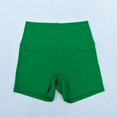 thumbnail image 4 of Pantalones cortos deportivos ajustados de cintura alta, ropa de yoga, pantalones cortos de nailon, pantalones elásticos altos ajustados para mujer, 4 of 6