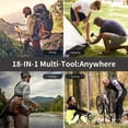 thumbnail image 7 of Credit Card Tool Multitool, Christmas Stocking Stuffers 18 in 1 Cool Gadgets, Useful Fathers Gift for Dad, Upgraded Multi-Tool Birthday Gifts Men Women Survival Wallet Tools with Screwdrivers Compass, 7 of 7