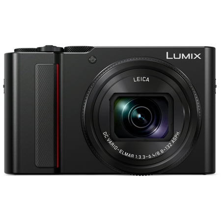 Panasonic LUMIX 4K Digital Camera ZS200D, 20 MP Sensor, 24-360mm LEICA DC Lens Zoom, Black