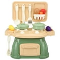 thumbnail image 2 of Kitchen Pretend Play Toys Set,Kitchen Utensils Set Kitchen Cooking Playset Cooking Role Play Toys for Kids, 2 of 8