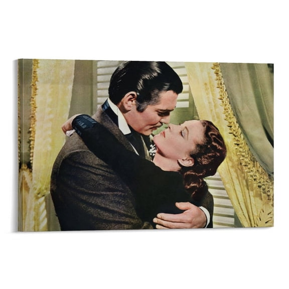 Posters for Room Aesthetic Gone with The Wind Modern Art Art Poster Canvas Painting Decor Wall Print Photo Gifts Home Modern Decorative Posters 16x24inch(40x60cm)