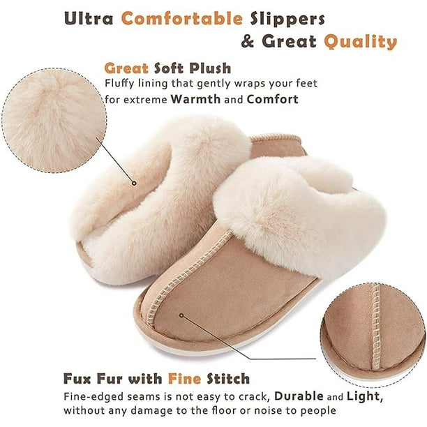 Mens fuzzy cheap slippers