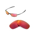 thumbnail image 4 of Walleva Fire Red Polarized Replacement Lenses for Oakley Square Wire 2.0 Sunglasses, 4 of 6
