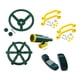 thumbnail image 2 of Accesorios para parques infantiles, juegos al aire libre, accesorios para columpios, piezas de barco pirata para columpios, gimnasio de jungla, casa de juegos para niños Verde A, 2 of 9