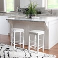 thumbnail image 2 of Linon Lancer Backless 25" Counter Stools, Set of Two, Multiple Finishes, 2 of 10