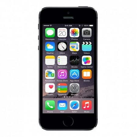 Refurbished iPhone 5s GSM Unlocked Space Gray 16GB - Walmart.com