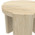 thumbnail image 6 of Alpine Furniture Sloane 20 in. W Round Wood End Table in Natural Driftwood, 6 of 9
