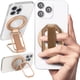 thumbnail image 1 of Soporte magnético para teléfono MagSafe 4 en 1 (el más nuevo de 2025) con correa para los dedos, soporte de anillo extraíble para iPhone 17 Pro Max 16, 15, 14, 13, 12, oro rosa, 1 of 7