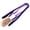 Purple, variant on Purple Steak Clip Food Clips, 3-Piece Plastic Kitchen tools, Pp Plastic Food Clip Set for Bread, Heat-Resistant tongs for Cooking and Barbecue