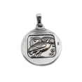 thumbnail image 2 of Sterling Silver Athens Acropolis and Parthenon and Greek Owl  Pendant, 2 of 3