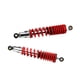 thumbnail image 4 of 2 amortiguadores traseros para motocicleta, amortiguadores de suspensión trasera, amortiguadores de Metal para motocross, amortiguación de amortiguado Rojo, 4 of 8