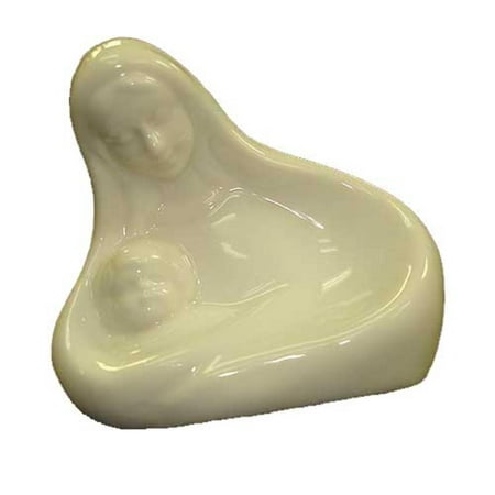 mary and jesus glossy white ceramic christmas ornament mary and jesus glossy white ceramic christmas ornament