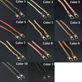 thumbnail image 3 of Replaceable PU Leather Metal Handbag Chain Decorative Chain Shoulder Bag Accessories Backpack Strap COLOR 2, 3 of 8