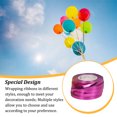 thumbnail image 4 of Toystoory 100 Piezas Globos Cuerda Cadena Artesanía Curling Ribbon 10m Suministros para fiestas Boda Cumpleaños Diseño Regalo Multicolor Verde Kits de decoración para fiestas Rosa roja Toystoory HA063554-09B, 4 of 6