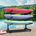 thumbnail image 3 of Kayak Storage Rack, Heavy Duty Kayak Stand Canoe Rack with Wheels, Freestanding Kayak Holder Stand for Kayaks, Canoes, Surfboard, Paddleboard Storage, 3 of 7