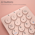 thumbnail image 2 of [Regalo] Teclado digital externo con Bluetooth para computadora portátil, banco, contabilidad financiera, cajero, teclado inalámbrico, 2 of 3