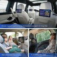 thumbnail image 2 of 9 Inch Multi-Functional Car TV Headrest Monitor for Back Seat, IPS Touch Screen Video Player with Ca, 2 of 5