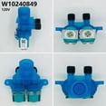thumbnail image 2 of Válvula Solenoide de Entrada de Agua para Lavadora Automática W10240949 W10240849 W11101591 Piezas de Repuesto para Lavadora 120 V, 2 of 6