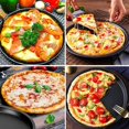 thumbnail image 1 of Molde para pizza, molde para pizza redondo antiadherente de acero al carbono, base plana, plato para hornear pizza con molde para pizza redondo binaural, juego de moldes para pasteles de 1 pieza ZefeiWu 8390614097025, 1 of 1