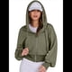 thumbnail image 3 of Sudaderas con Capucha y Cremallera para Mujer, Sudaderas , Casuales, Cómodas y Bonitas, Chaquetas con Cremallera, Conjuntos de Otoño A . Verde M, 3 of 10